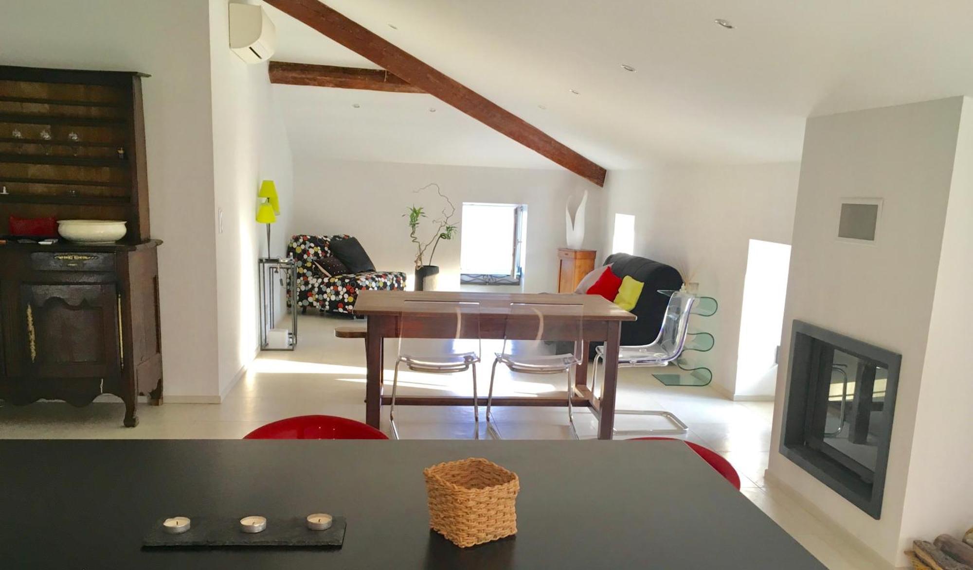 Grand Appartement Style Loft Bord De Mer Propriano  Exterior photo