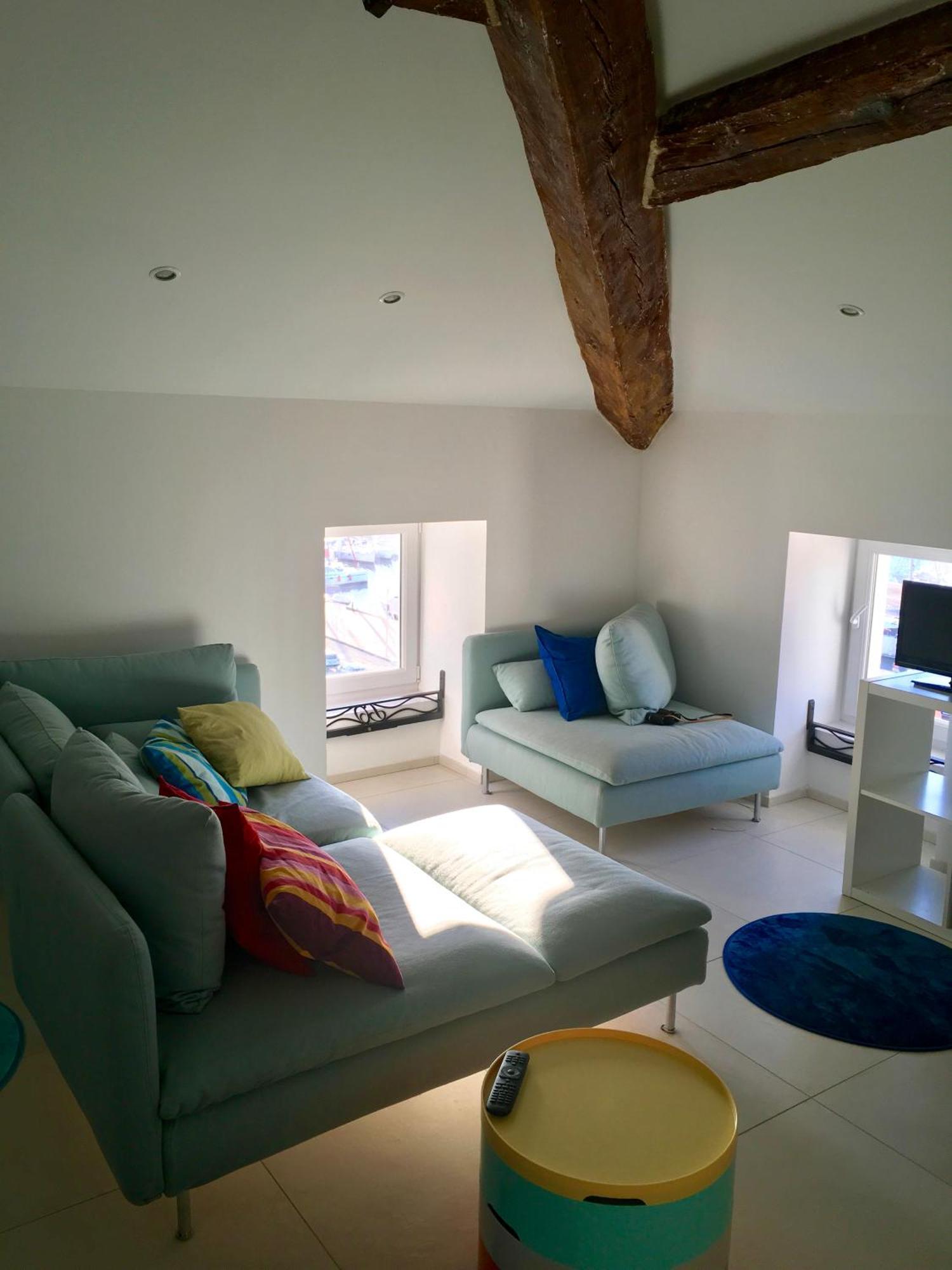 Grand Appartement Style Loft Bord De Mer Propriano  Exterior photo